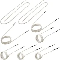 Vevor Induktionsheizer-Induktorspulen-Kits, Magnetisches Mini-Induktionsheizer-Set, Flammenloses Wärmezubehör 8-teilig, Hitzebeständiges Induktionsheizwerkzeug