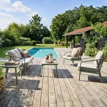 Oviala Gartenmöbel 5-Sitzer Produkttyp grün