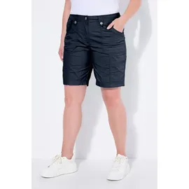 Ulla Popken Cargo-Bermuda Schwarz 54