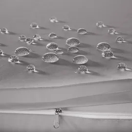 Tectake Korfu Rattan Lounge Variante 2 grau