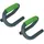 Schildkröt Fitness Liegenstützengriffe Push Up Bars anthrazit/limegreen 960040