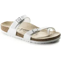 Birkenstock Unisex Mayari Birko-Flor Sandalen, Weiß, 39 EU - 39 EU