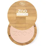 Zao Bamboo Compact Powder Puder 304 - CAPUCCINO 9 g Nude