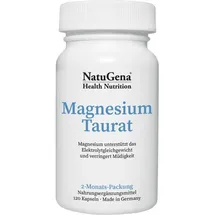 Magnesium Taurat Hochdosiert+vegan Kapseln