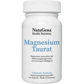 Magnesium Taurat Hochdosiert+vegan Kapseln