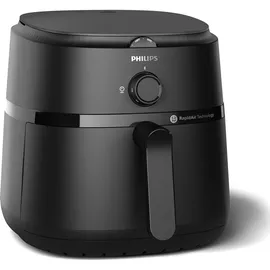 Philips Heißluftfritteuse NA130/00 schwarz