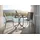 Sieger Boulevard-Klapptisch mit vivodur-Platte 80 x 80 x 73 cm graphit/schieferdekor anthrazit