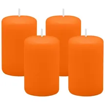 Kopschitz Kerzen Stumpenkerze 4 St. orange