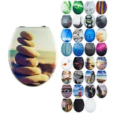 Grafner WC-Sitz MDF Motiv Steine