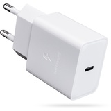 15W USB C Ladegerät Stecker, Schnellladegerät Typ C Handy Netzteil, Ladeadapter für iPhone, Samsung Galaxy S23 S22 S21 S20 fe S10 S9 S8 A54 A53 A52 A51 A50 A34 A33 A14 A13 A12 Z Flip 4 Z Fold 3