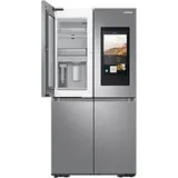 Samsung RF65A977FSR, Freistehend, French door, Edelstahl, Tür-zu-Tür, Berührung, LCD - Silber