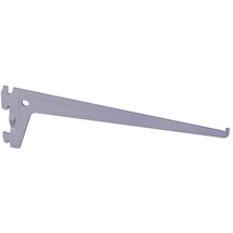 diy element-system gmbh Träger 10105 für Wandschiene,T 350mm grau, weißaluminium