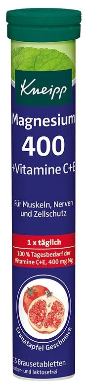 Preisvergleich Produktbild Kneipp Magnesium 400 + C + E Tabletten 15 St