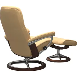 Stressless Stressless® Relaxsessel »Consul«, mit Signature Base, Größe S, Gestell Braun gelb,