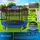 Kesser Trampolin Outdoor Ø 244/305/366/427 cm inkl. Sicherheitsnetz und Leiter Blau