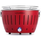 Lotusgrill S Small G280 Feuerrot Holzkohle Tischgrill raucharm mit USB-Anschluß