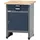 KÜPPER Werkbank Eintürig mit 2 Schubladen 84 x 60 x 60 cm Dunkelblau