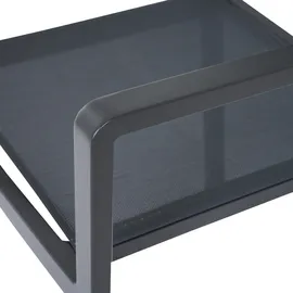 Siena Garden Leeds Stapelsessel 54 x 58 x 88 cm grau 2 St.