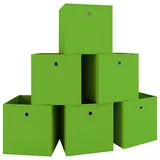 VCM Faltbox Boxas 28 x 27 x 27 cm 6-tlg. rot