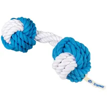 Duvo+ Seilhantel "Die Schlümpfe" Hundespielzeug 30 cm Baumwolle