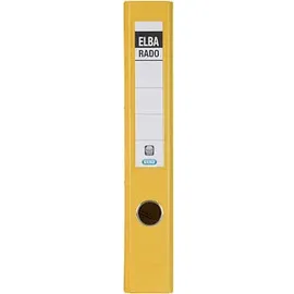 Elba rado plast Ordner gelb Kunststoff 5,0 cm DIN A4