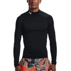 Under Armour ColdGear Compression Mock Schwarz Polyester Small Herren