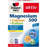 Doppelherz Aktiv Magnesium 500 + Calcium + Kalium Tabletten 30 St.