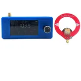 HOHOVYVY SI4732 Taschenradio 0.5-108MHz Mini-Empfänger Mit 1,9-Zoll IPS-Farbbildschirm ESP32-S3-Steuerung DAB/AM/FM/SW/VHF(blue)
