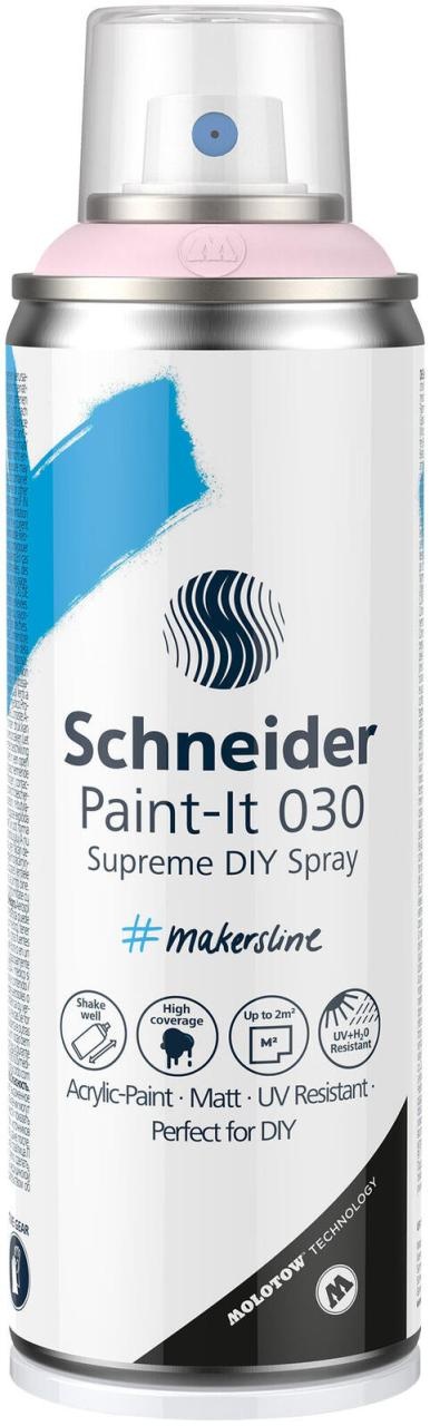 Schneider Acrylspray Sprühfarbe rosa pastel