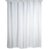 Wenko Duschvorhang Uni 180 x 200 cm weiß