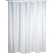 Wenko Duschvorhang Uni 180 x 200 cm weiß