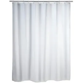 Wenko Duschvorhang Uni 180 x 200 cm weiß