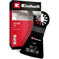 Einhell Schaber Flexibel 52mm (Langlebiger Kohlenstoffstahl, Open Back Schnellwechselfunktion,