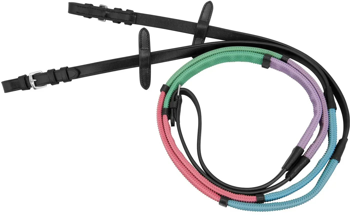 MONTIVUM Gummizügel Multicolor schwarz WB
