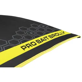 MATRIX FISHING Pro Bait Regenschirm - Black / Yellow - 75 x 75 cm