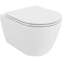 Mexen Carmen WC-Schüssel Randlos mit slim Sitz und Absenk-Automatik,