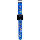 Otto Simon Paw Patrol LED Uhr 0 mm Gehäuse Blau Silikonarmband Blau