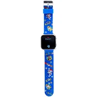 Accutime Watch Paw Patrol LED Uhr 0 mm Gehäuse Blau Silikonarmband Blau