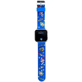 Otto Simon Paw Patrol LED Uhr 0 mm Gehäuse Blau Silikonarmband Blau