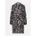 Comma, Hemdblusenkleid Animal-Print Schwarz/Mehrfarbig 38