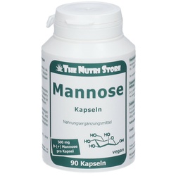 Mannose 500 mg vegetrarische Kapseln