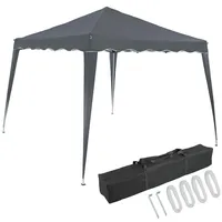 CASARIA Faltpavillon Capri - Pop-Up Anthrazit