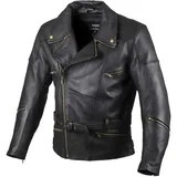 Gms Classic Lederjacke, schwarz, - XL