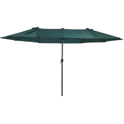 Outsunny Sonnenschirm Stahl, Polyester