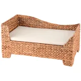 Silvio Design Heimtier Ottomane mit Kissen