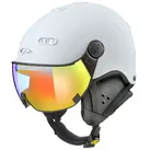 CP Ski- und Snowboardhelm Visier CARACHILLO - Uni., white s.t. / white (M (56-58 cm))