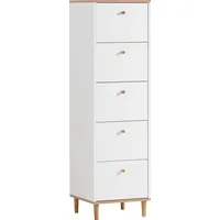 Schildmeyer Hilda 40 x 142 x 40 cm Weiß / Eiche