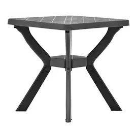 vidaXL Bistrotisch 70 x 70 x 72 cm Anthrazit