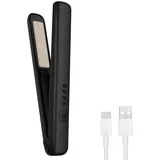 ZOYDP Mini Glätteisen Kabellos, Reise Glätteisen Mini, Kabelloses Glätteisen mit 4 Temperaturen, 3000mah Akku, Glätteisen Ohne Kabel, Usb-C Aufladung, Glätteisen Klein für Kurzes & Langes Haar