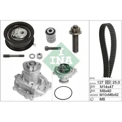 Schaeffler Ina Zahnriemensatz Mit Wasserpumpe Passend Für Audi A4 A6 Vw Passat: Wasserpumpe + Zahnriemensatz Schaeffler Ina: 530037730 Schaeffler Ina: